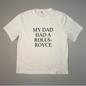 Victoria Beckham Graphic Print Crew Neck T-Shirt